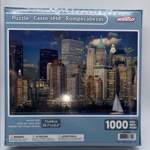 Cityscape Jigsaw Puzzle - 1000 Pieces - Picture 4 of 6